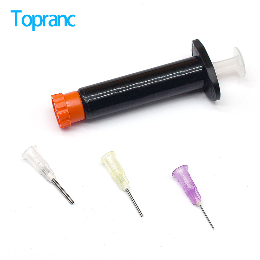 Fishing Line Dispenser - 2Set Jarum Suntik Resin UV Hitam