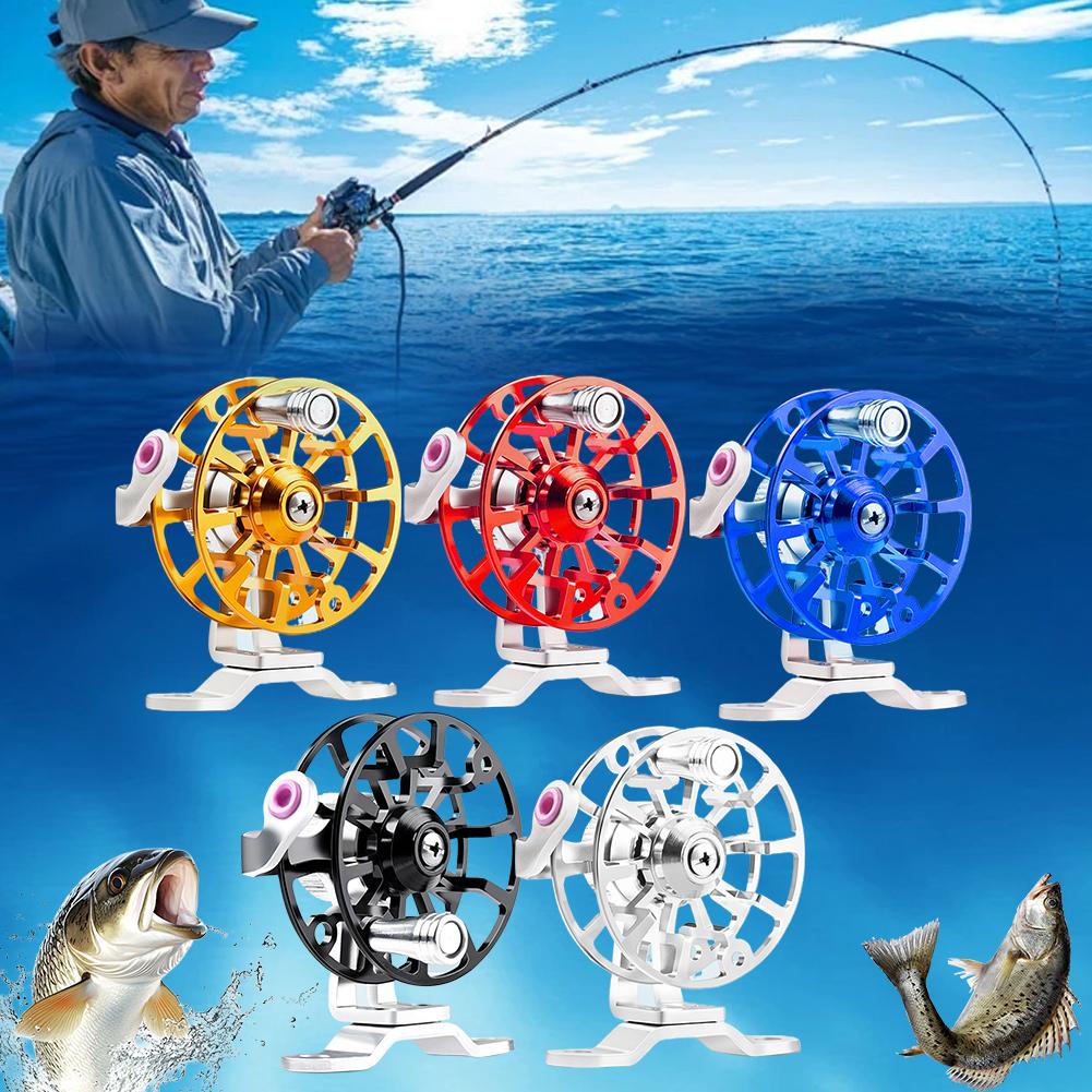 Reel Pancing Mini Full Metal,  - Ice Fishing Line ulasan dan harga