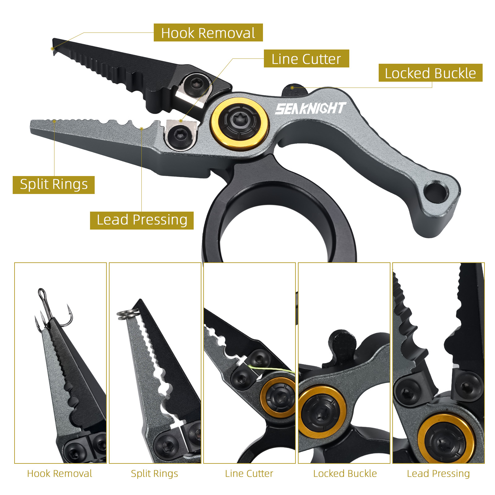 Tang Pancing Merek SeaKnight,  - Fishing Line Cutter ulasan dan harga
