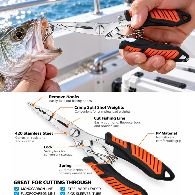Set Tang Pancing Multifungsi P - Fishing Line Cutter ulasan dan harga