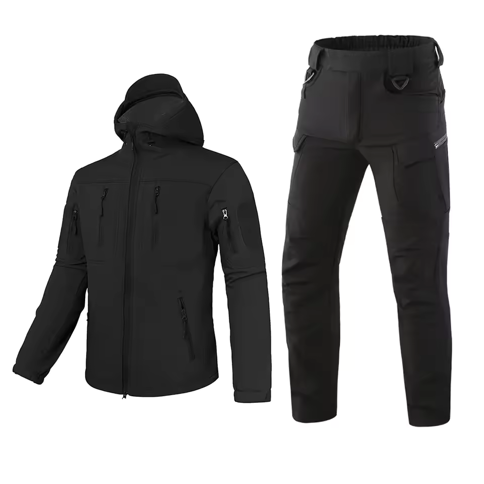 Setelan Jaket dan Celana Luar  - Fly Line ulasan dan harga