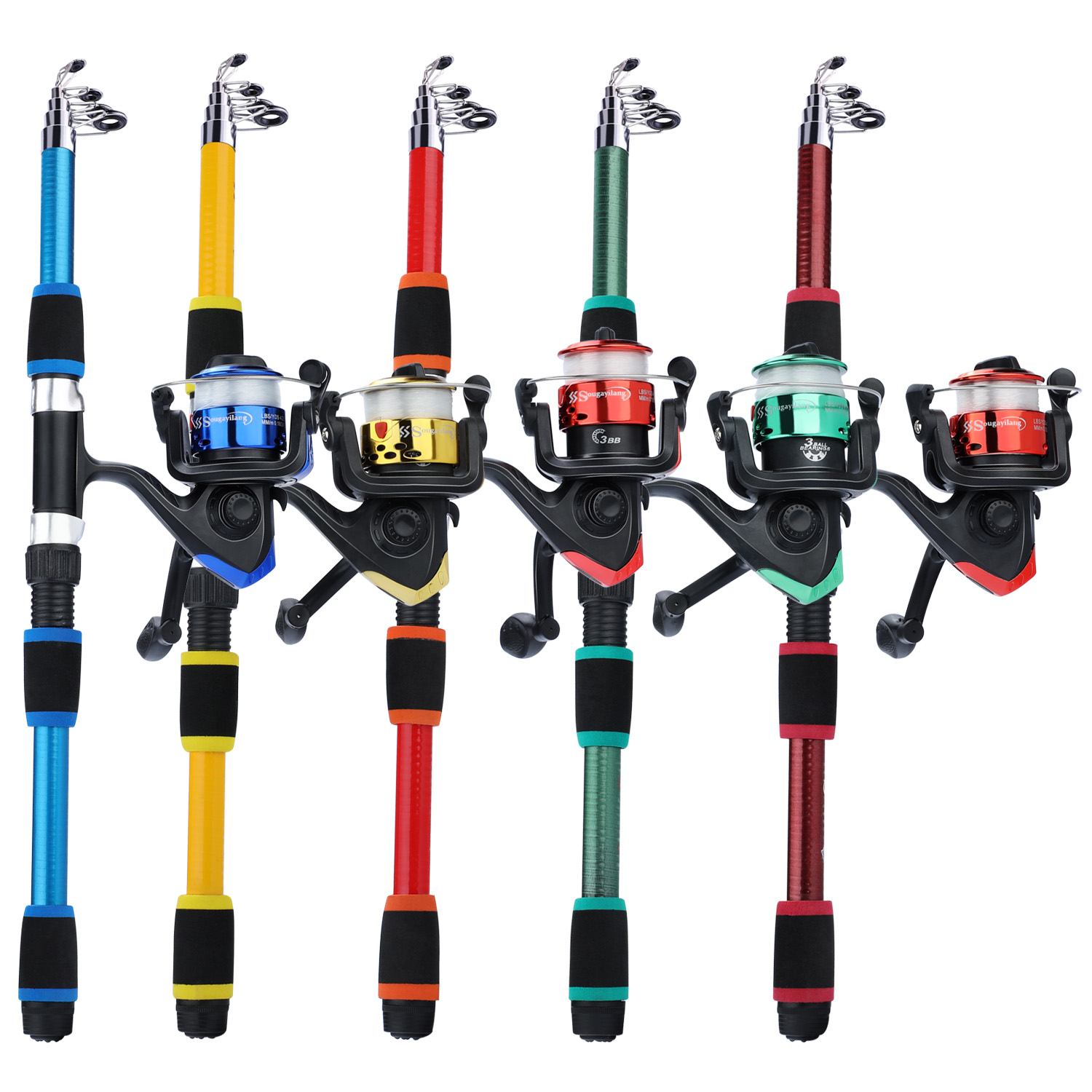 Sougayilang Set tongkat pancin - Freshwater Line ulasan dan harga